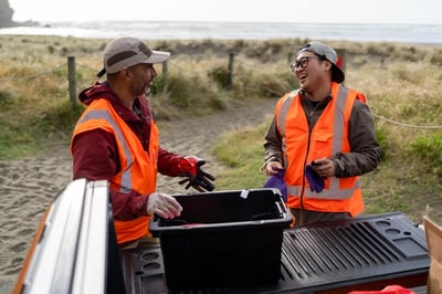 booster-foundation-two-friends-at-the-beach-new-zealand